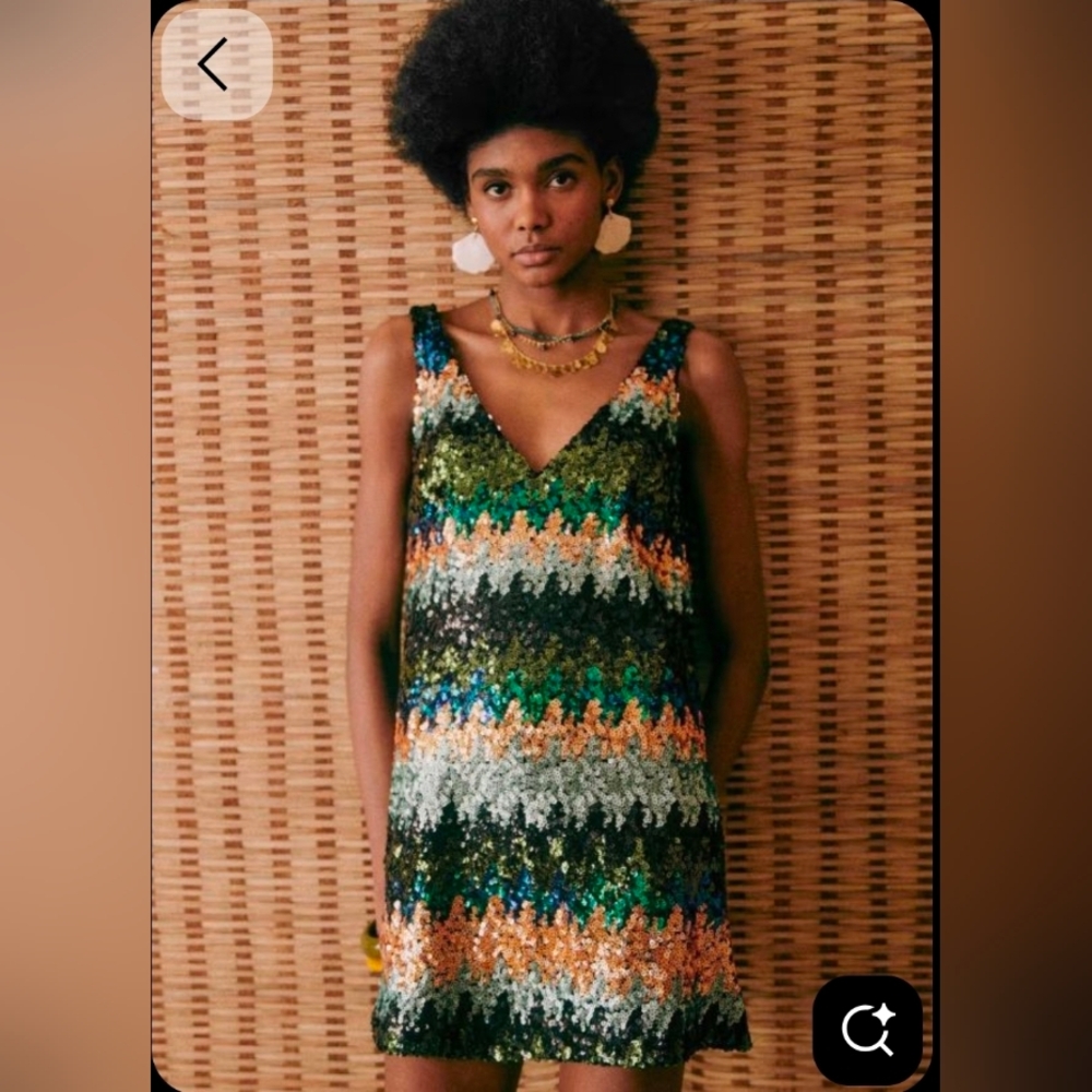 Sezane Size 44 (12) Bridget Dress